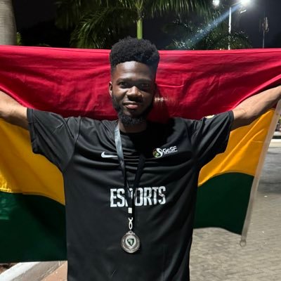 Gamer |I play for GL_Legends | 1st Ghanaian E-sports Athlete to win a medal internationally |🥉Orange Esport Experience Abidjan 2023 | 🥈All African Games Accra