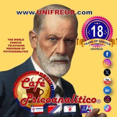 #CafePsicoanalitico de #UNIFREUD: THE WORLD FAMOUS #TELEVISION PROGRAM OF #PSYCHOANALYSIS. #Psicoanalisis #Psicopatologia #Psicoterapia #Lacan #Freud #Zizek