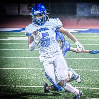 Sierra Vista, Arizona Buena Colts Highschool/5’8”/160lbs/WR/QB/S/CO 2025. GPA 3.5