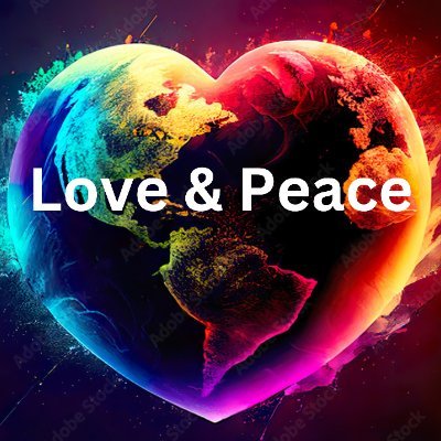 I spread love and peace around the world.