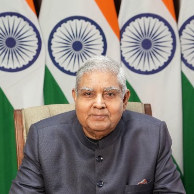 Official Twitter account of the Vice-President of India, Shri Jagdeep Dhankhar.