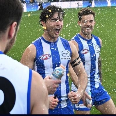 A believer in North Melbourne exceptionalism.
I reckon the cup is half full.