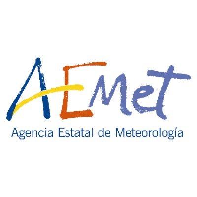 Cuenta oficial de la Agencia Estatal de Meteorología.
También en Facebook (Agencia Estatal de Meteorología) e Instagram (aemet_esp)