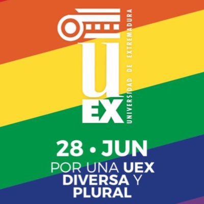 Cuenta institucional de la Oficina de Diversidad Sexual y de Género de la Universidad de Extremadura / diversidad@unex.es