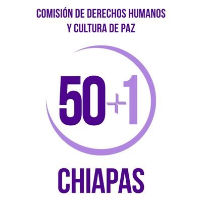 Comisión de Derechos Humanos y Cultura de v Paz del Colectivo 50+1 Chiapas.