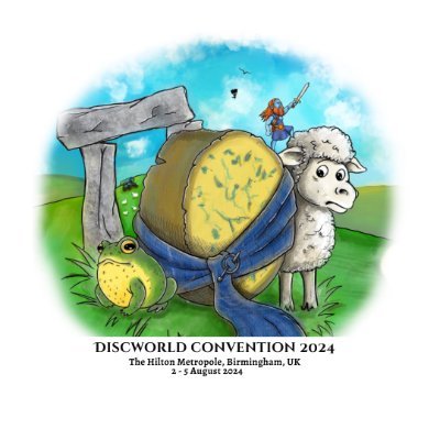 The official profile for the International Discworld Convention • 2-5 August 2024 • Birmingham Hilton Metropole, UK • Please direct queries to info@dwcon.org