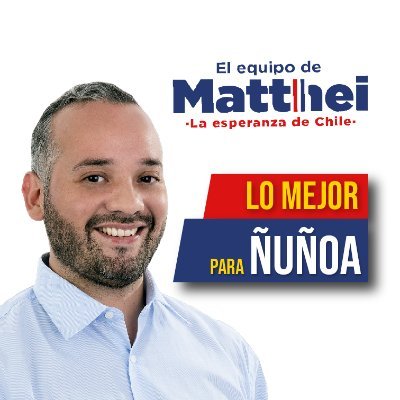 Vocación por mi país, Publicista - Diseñador , Adm Publico, hijo de Carabineros, del equipo de Matthei la esperanza de Chile ! Ñuñoino - UDI ♐︎❤️🇨🇱