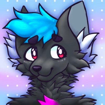 |24| |Transfem She/Her|Cute Furry Wolf, 🏳️‍🌈🏳️‍⚧️Gay Loves furry art, Sonic, Pokémon and being queer! pfp by @feifeidawnfur