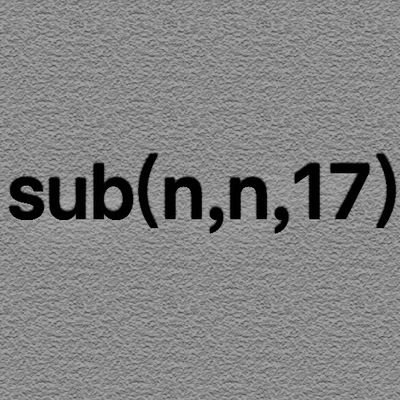 NetherRight's profile picture. 隐藏在数学世界角落里的sub(n,n,17)