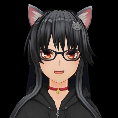 Just a male black cat familiar Vtuber.That has ability to transform.Usually in human female form but will turn into other form depend mood. Owner: @Ren_Tsubasa