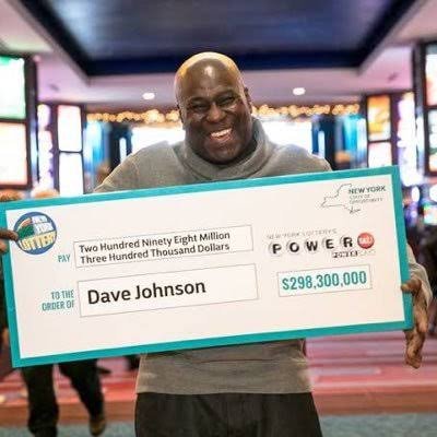 I'm Dave Johnson the $298.3M powerball lottery winner from New York, I'm giving out $30,000 to every individual who is ready to Claim it.