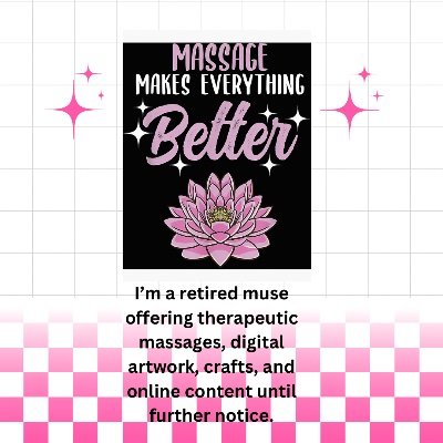back up twitter @organic_studio2 https://t.co/NefsLEV7iI 
Donate if you can & look at my feed for offers. 
Retired Muse offering therapeutics- Online content