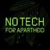 No Tech For Apartheid (@NoTechApartheid) Twitter profile photo