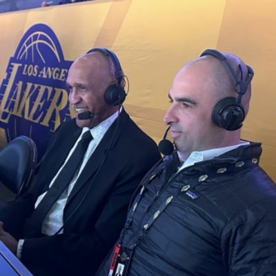 From SD, Live in LA...'Travis & Sliwa' Show on @espnlosangeles
+ Lakers Radio Broadcast + 'Hoops Talk' on Youtube