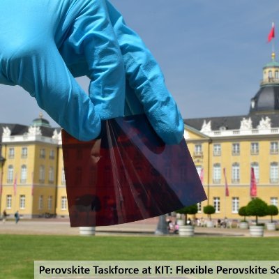 Passionate about #research and #engineering of next generation #photovoltaics! Fascinated by #perovskite #semiconductors! |
Prof. Ulrich W. Paetzold