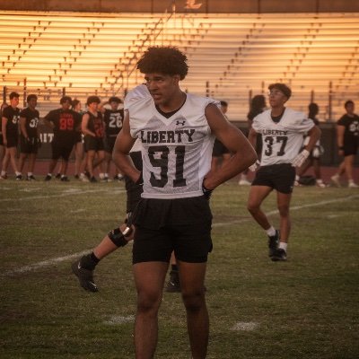 Liberty High school football 6'2 186 Wr/Te/Pt Co/25
| Bench 255| Squat 365| Power clean 250| 3.0 gpa
(602-586-7050)