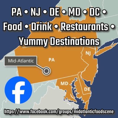 A @PhillyGrub offshoot exploring food/travel in the greater Mid-Atlantic region. https://t.co/J9FbvXpduk 💌 midatlanticfoodscene@gmail.com #foodtourism