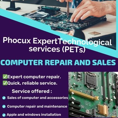 Your technology lifeline! 💻🛠️ #PETs - Your trusted destination for computer repair, sales, and all things tech. Keeping you connected and powered up. 🌐⚙️