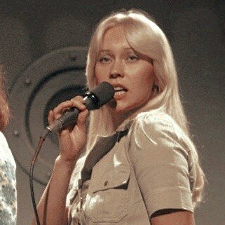 The blonde from ABBA. Yeah. That one.