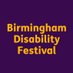 Birmingham Disability Festival (@BrumDisFest) Twitter profile photo