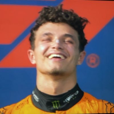 probably thinking about lando norris