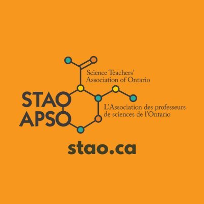 Science Teachers' Association of Ontario / L'Association des professeurs de sciences de l'Ontario - https://t.co/4DrsAUm5dc 1-855-476-STAO