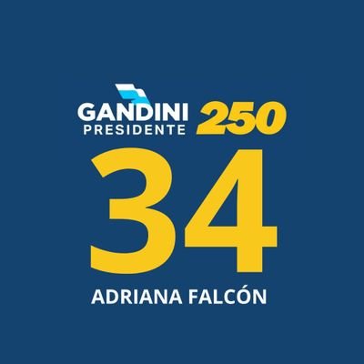 Somos la lista 34, respaldando al precandidato Gandini, liderando el movimiento 250 hacia un cambio positivo y progresista para nuestra comunidad.