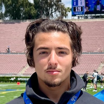 C/O 28 QB / 6'1 191lb / 4.0 GPA /San Jacinto HS / HC:@Coach_Galliano /QBCoach:@coachdanny10 / (619) 512-2490 / NCAA# 2312178035