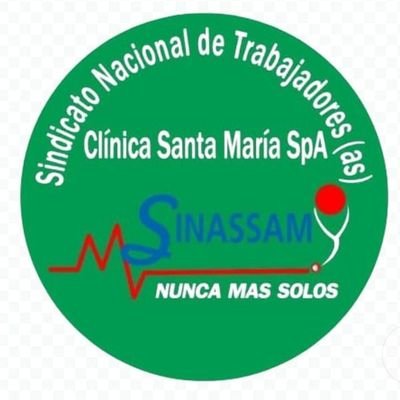 SINASSAM's profile picture. Somos la cuenta oficial del Sindicato Nacional de Clínica Santa María. Sinassam.
#NuncamásSolos