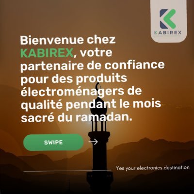 Tout l'électroménager, la téléphonie et le Gaming chez nous, pour VOUS! Les meilleures marques aux meilleurs prix #casepasseàkabirex #kabirexsn 📞:77 800 00 30
