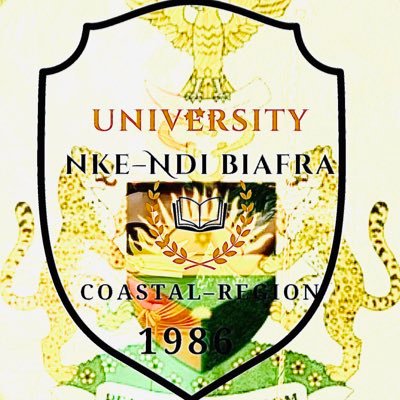 UniversityNke-Ndi BiafraCoastRegion🗝️GODOMIGODO✡️