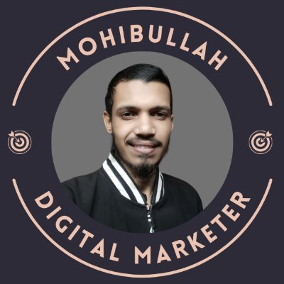 mohibullahdm's profile picture. Hi,
I am a professional #DigitalMarketer. I have good skills on #facebookmarketing. I have acquired the skills for a long time.  
https://t.co/hoTckxB33F