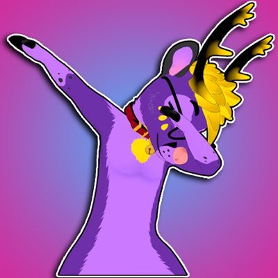 diamondblock221's profile picture. 22 (he/they) I stream sometimes! Just a funny purple deer on the internet! ✨💜🦌✨