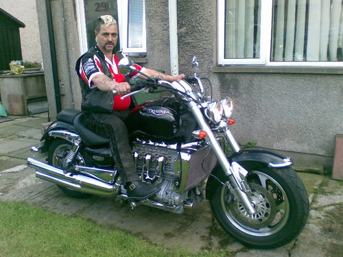 lfc fan and rocket 3 rider YNWA#COYRM