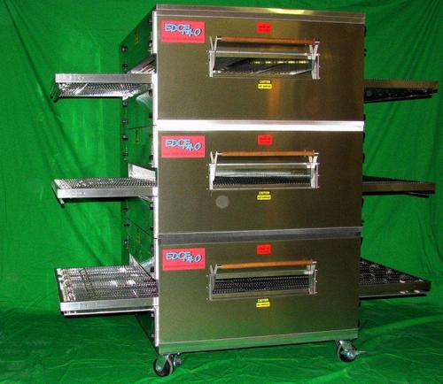 Conveyor Pizza Ovens. Fuel  cost saving Green Design. 30, 40 & 60 inch. ovens. Single Double and Triple stack. 5 Yr. Warranty