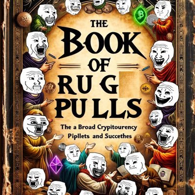The only crypto book to help you avoid rugs.