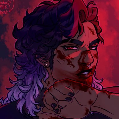 28| Geek/Gamer| Sagna Hrœrir| Devourer of Books| Monsters & Aliens Welcome| Kol-Ut-Shan| 🏳️‍🌈🏳️‍⚧️🎨:@BobaMilkGhost 💸:https://t.co/CBoKbG2ieT