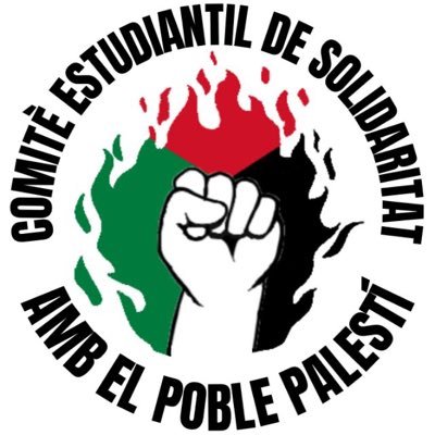 Grup unitari estudiantil acampant en solidaritat amb el poble Palestí a la UB Central. 🇵🇸 Manifest a la bio.