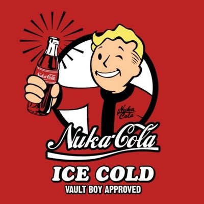 Gamer Ghoul , I crawl out from the fallout & into a bottle of Nuka Dark Cola #Fallout #Vault76 #Ghoul