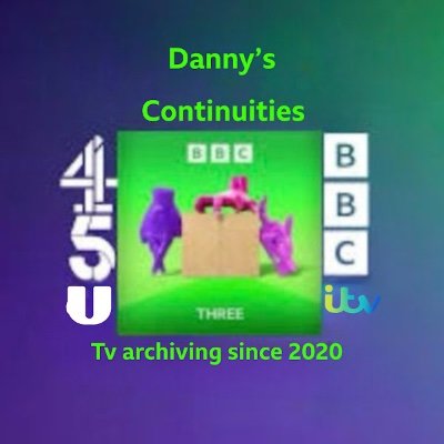 The official 𝕏 account for Danny's Continuities a TV archiver who archived things about the uk's TV since 2020!