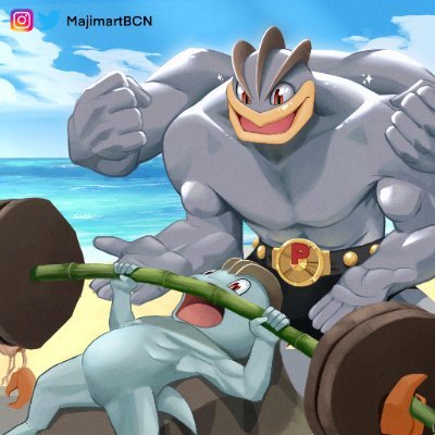 Used to a Machop from Mt Moon. Was captured by a trainer in a red cap. Then had been trained and then evolved. Adamant Nature.
Is a literate typer.