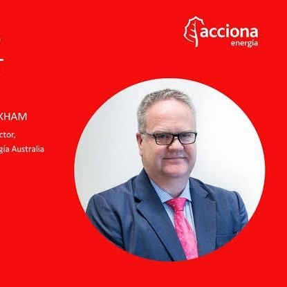 The hiring manager of Acciona energy company in Australia