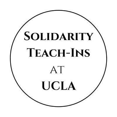 Account Dedicated to Share Teach-In Events! | Not with Affiliated UCLA https://t.co/phQieulLY1