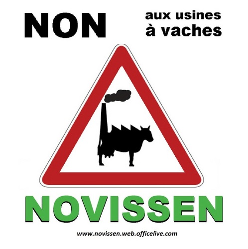 Novissen : association contre une ferme de 1000 vaches et son unité de méthanisation à l'entrée du village - risques pour la santé, l'environnement, l'emploi ..