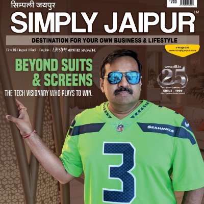 SIMPLY JAIPUR- Destination for your Business & Life Style BI-LINGUAL (HINDI & ENGLISH) Monthly Magazine
visit https://t.co/vEW7Kv7mcM
