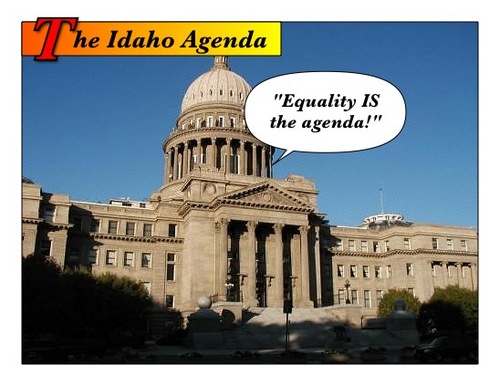 IdahoAgenda's profile picture. Equality IS The Agenda! A blog dedicated to bringing Idaho the very latest LGBTQIA news, events and information. Email: idahoagenda@gmail