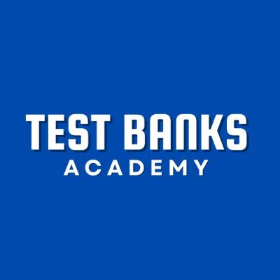 Testbanksac's profile picture. Test Banks Academy offers authentic test banks, solutions manuals, and study materials for college students and instructors. Visit us at https://t.co/9VklarxKwl!