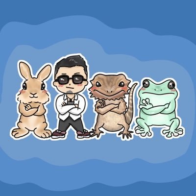 🐰🐹🐠🐸🐢🦎🐍と暮らしてます。 生き物全般、アクアリウム好き