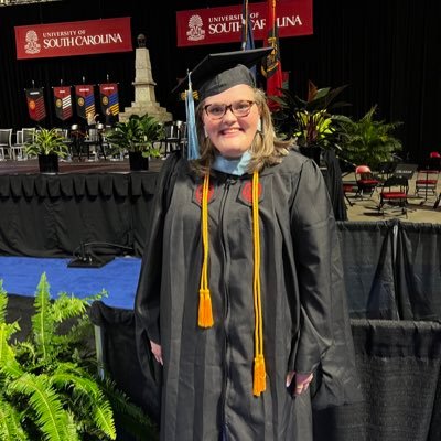 School Counselor, UofSC 2019, UofSC 2024, animal lover ♥️, Swiftie ✨, podcast listener 🎧, armchair detective 🕵️♀️