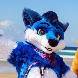 The very blue, very caffeinated femboy fox with very big pawbs, occasional NSFW 🔞 ♥️ He/Him 💜 Bi 💙 🦊✂️ by @Lemonbrat 🏳️🌈🏳️⚧️